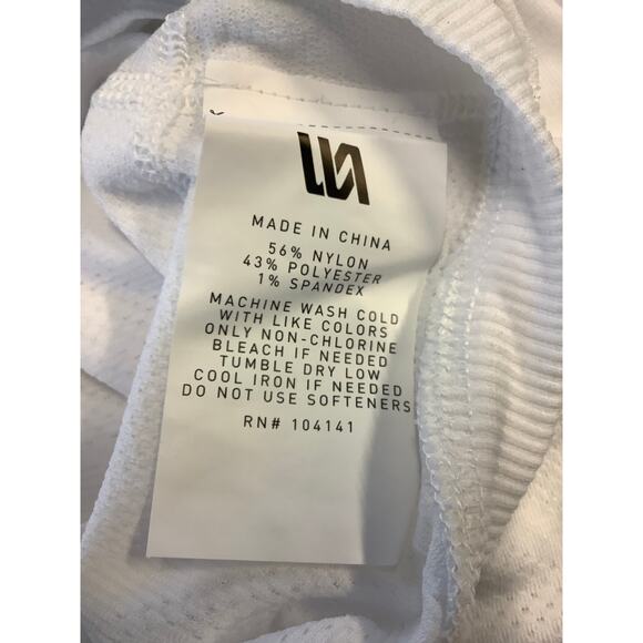 VRST Men's Medium White Circuit Seamless Space Dye Tank Top Activewear N3-38 - Picture 6 of 7